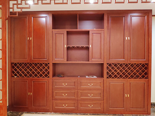 亳州中式家居装修之中式酒柜装修效果图